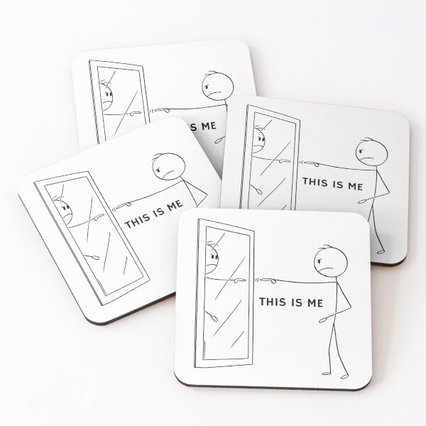 Item preview, This Is Me – Minimal Identity Statement Art designed and sold by CHANCHANAI.