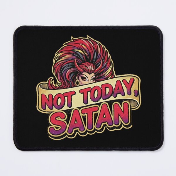 Item preview, Not Today Satan:The Diva's Shield designed and sold by zamew.