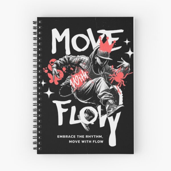 Item preview, Move with Flow - Urban Streetwear Hip-Hop Dance Graphic designed and sold by GenZFashion000.