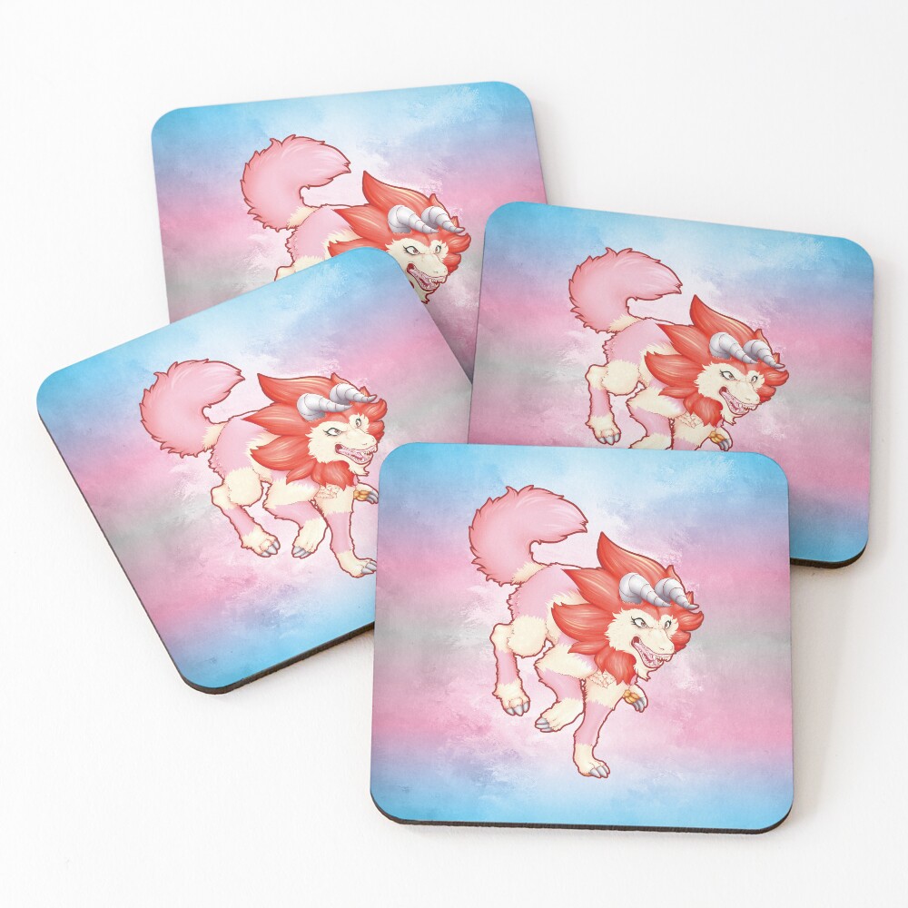 Item preview, Coasters (Set of 4) designed and sold by GoatPaws.