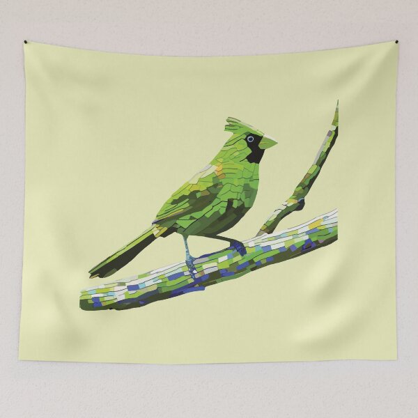 Item preview, parakeet mosaic designed and sold by designmari.
