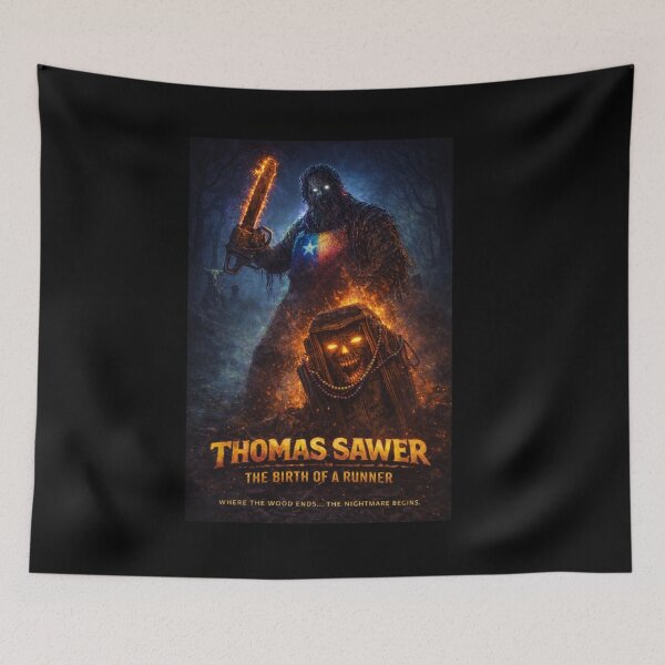 Item preview, Thomas Sawer – The Birth of a Runner | MarshVerse Horror Art designed and sold by MACodDesigns.