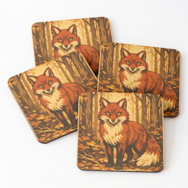 Item preview, Fox – Vintage Circular Wildlife T Shirt Design designed and sold by wanado.