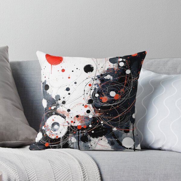Item preview, Passionate Structured Chaos Black, White, And Red Abstract  designed and sold by DEC02.
