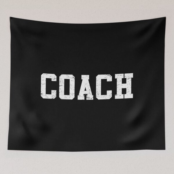 Item preview, Coach Distressed Sports Team designed and sold by SancarArtPrints.