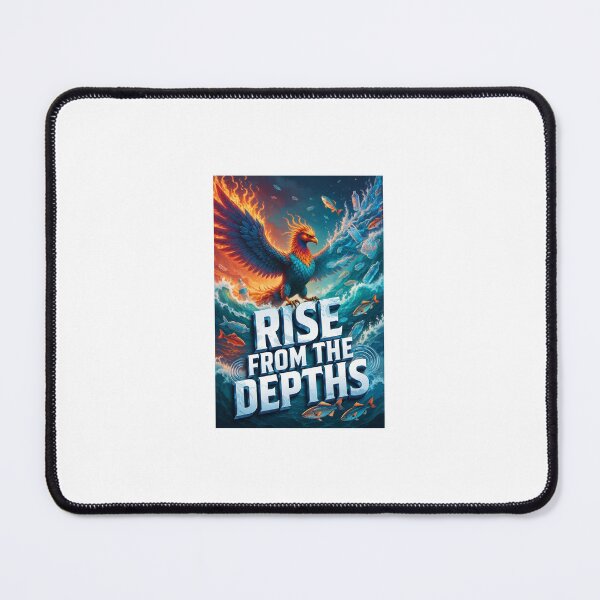 Item preview, Rise from the Depths Phoenix – Oceanic Rebirth Vibes designed and sold by CoquetteLunaCo.