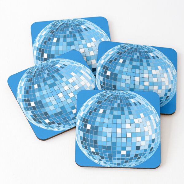 Item preview, BLUE DISCO BALL designed and sold by ezcreate.media.