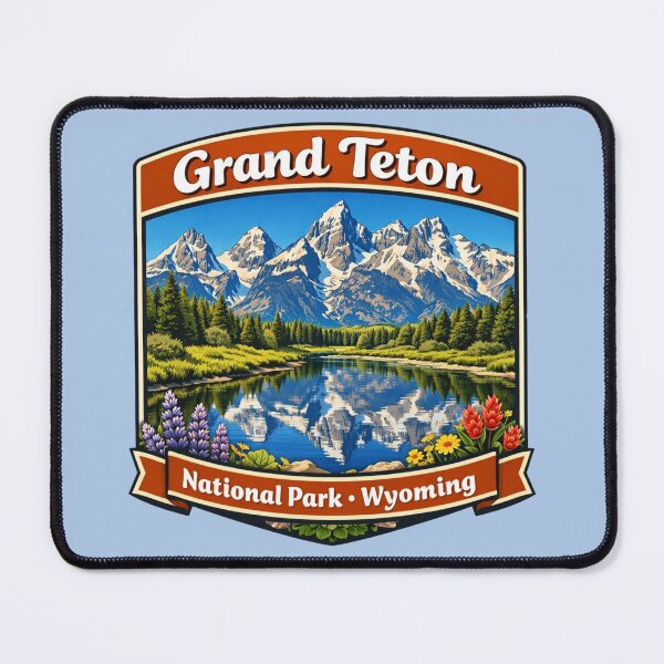 Item preview, Grand Teton National Park, Wyoming designed and sold by Myra365Art.