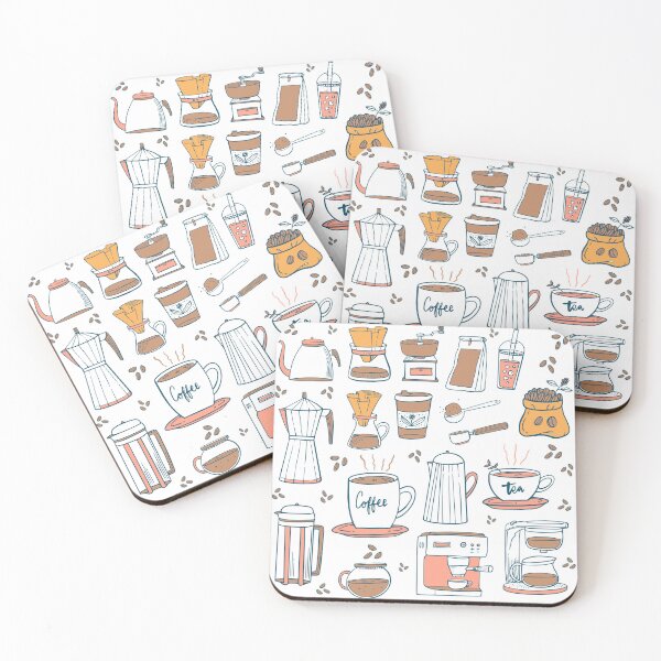 Item preview, Cute Coffee Brewing Tools2 designed and sold by mcraft studio.