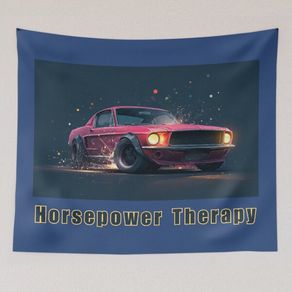 Item preview, Horsepower Therapy designed and sold by bubblyrainbow.