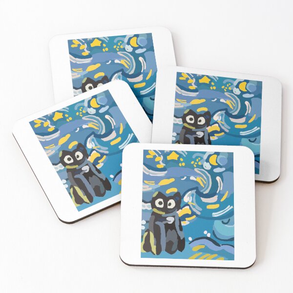 Item preview, Cat Van Gogh designed and sold by eth3realart.
