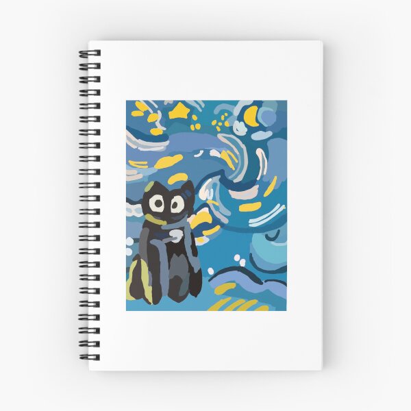 Item preview, Cat Van Gogh designed and sold by eth3realart.
