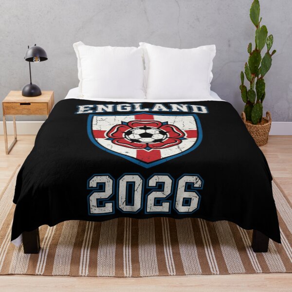 Item preview, England Football 2026 Vintage Soccer Crest designed and sold by QUIRKY STORE.