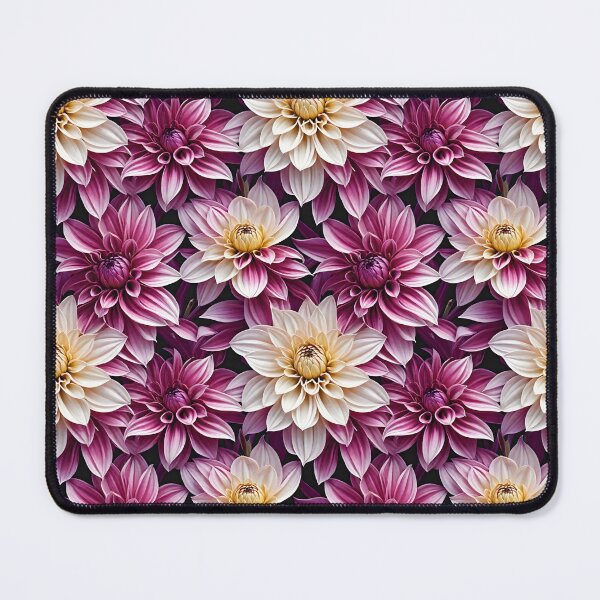 Item preview, Beautiful Dahlia Flowers Pattern – Vibrant Floral Art Design designed and sold by PrithviApparels.