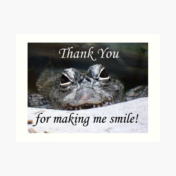 Thank You! Art Print