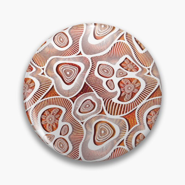 Item preview, Aboriginal Rarrk Meeting Place White designed and sold by AboriginalartVI.