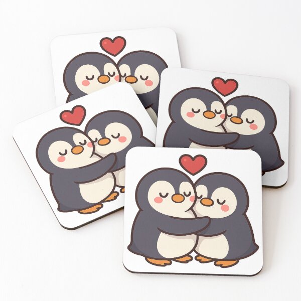 Item preview, Pair of Penguins designed and sold by Shirou Studios.