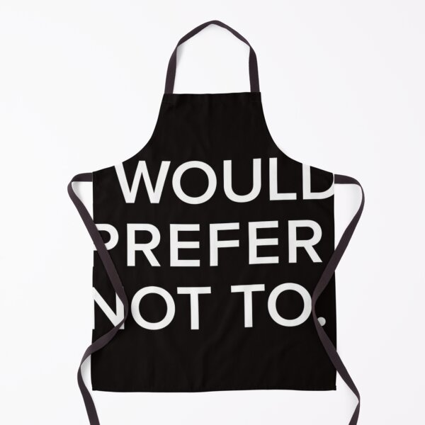 Item preview, I Would Prefer Not To. (Zizekbartleby) designed and sold by zakahero.