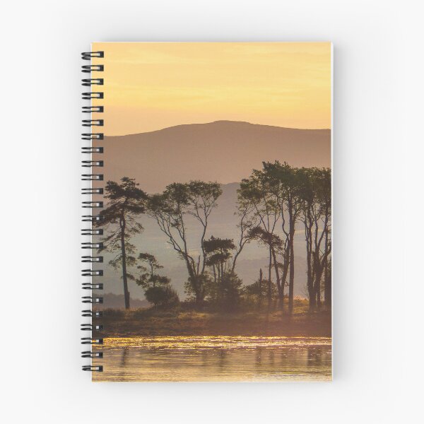 Item preview, Golden Hour Reflections with Silhouetted Trees (Kenmare Bay) designed and sold by TheHikersEye.