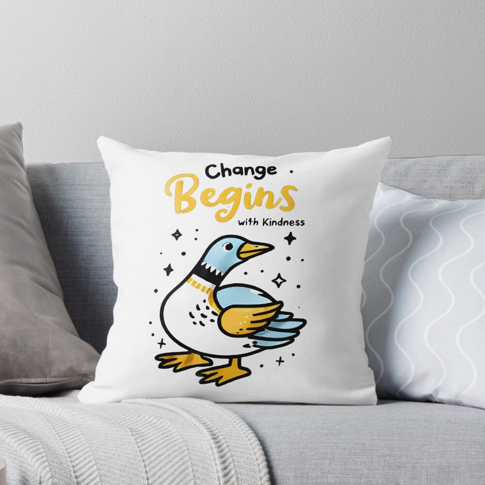 Item preview, Throw Pillow designed and sold by Uglyandcute.