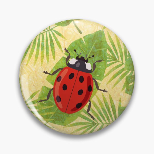 Item preview, Cheerful Ladybug Botanical Garden Scene designed and sold by 3DDesignSpot.
