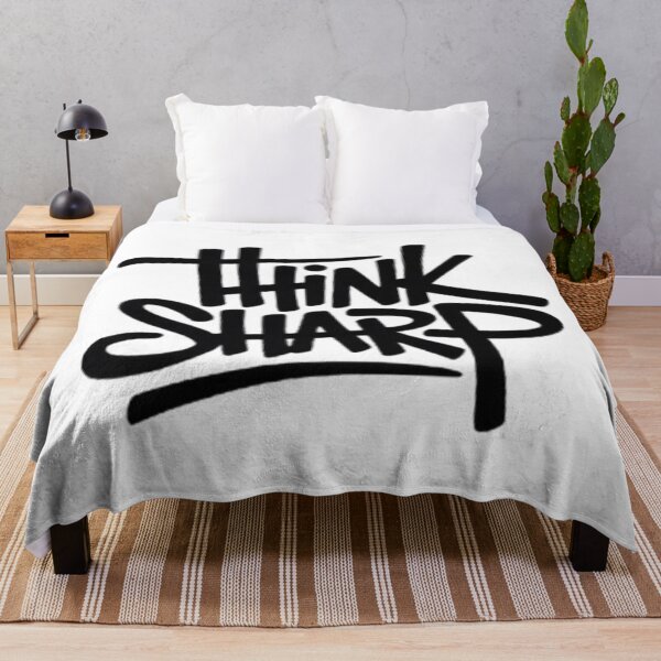 Item preview, Think Sharp – Smart Minimal Typography for Apparel designed and sold by NewUSShop.