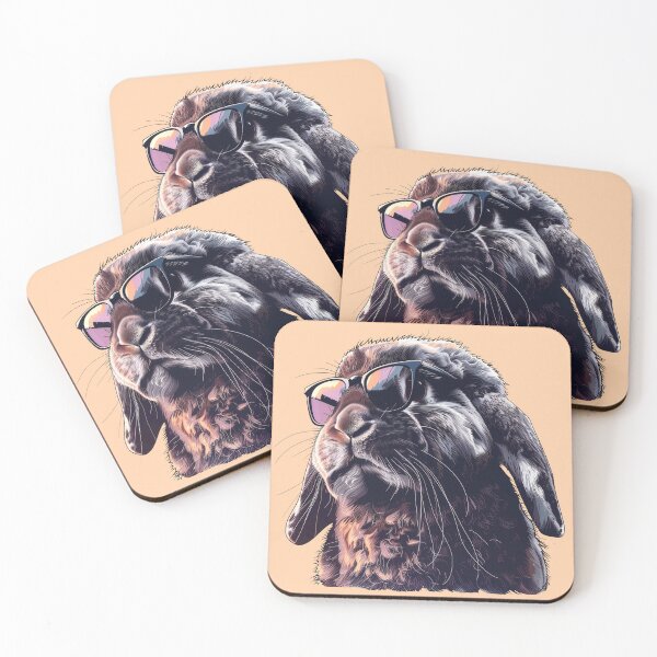 Item preview, Bambi — Cool Urban Rabbit in Sunglasses designed and sold by URBN. WILD.