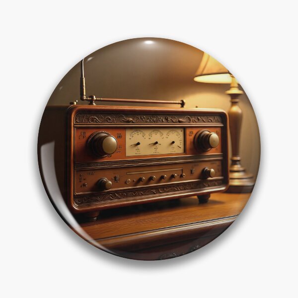 Item preview, Vintage Radio designed and sold by AwesomeDigiShop.