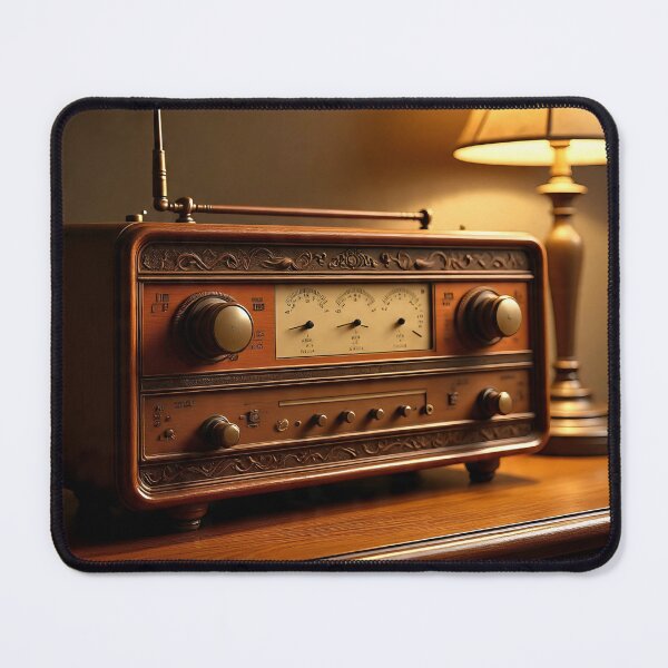 Item preview, Vintage Radio designed and sold by AwesomeDigiShop.