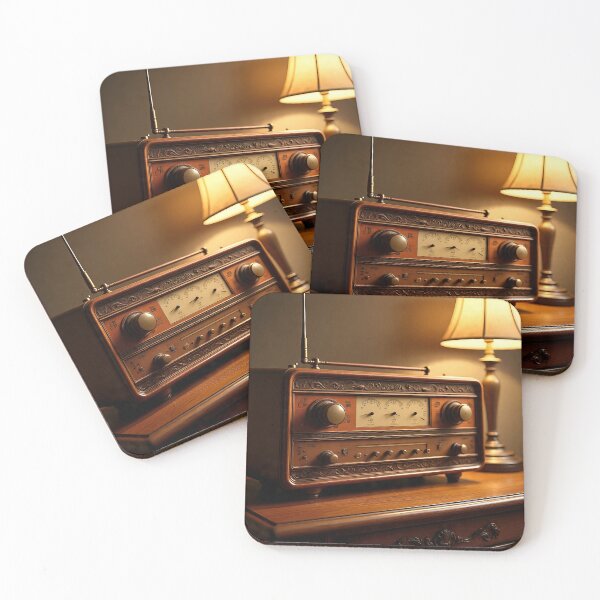 Item preview, Vintage Radio designed and sold by AwesomeDigiShop.