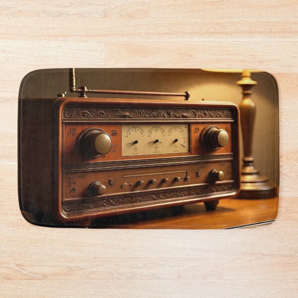 Item preview, Vintage Radio designed and sold by AwesomeDigiShop.