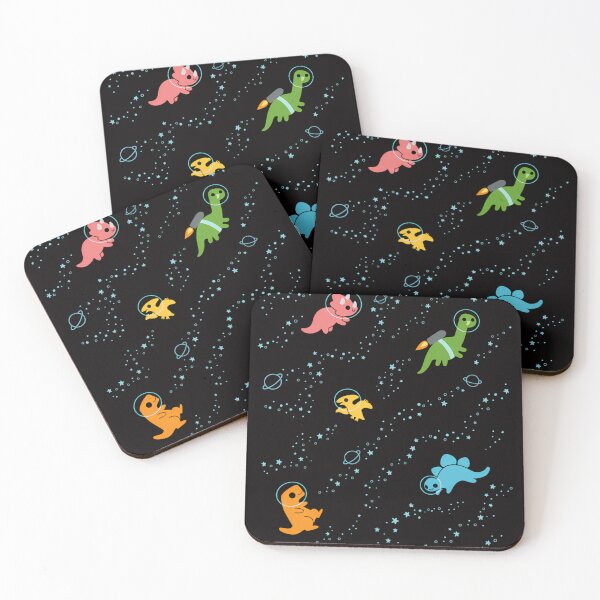 Item preview, Dinosaurs In Space Pattern designed and sold by kruuger.