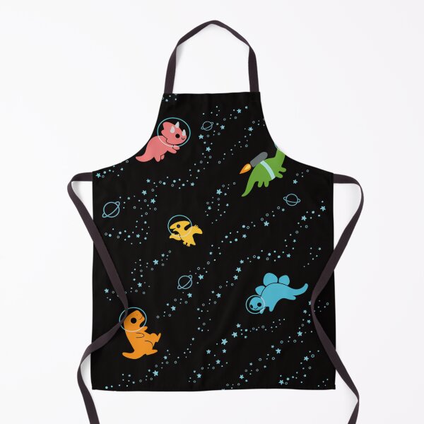 Item preview, Dinosaurs In Space Pattern designed and sold by kruuger.