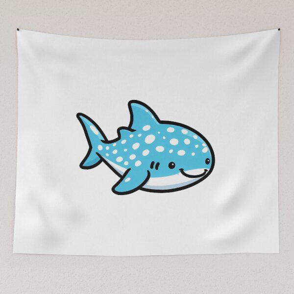 Item preview, cute whale shark designed and sold by parijosusanto.