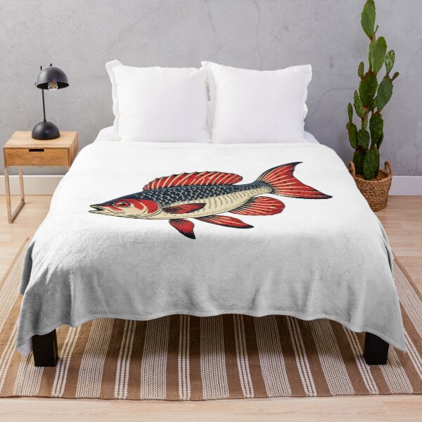 Item preview, red water bass designed and sold by parijosusanto.