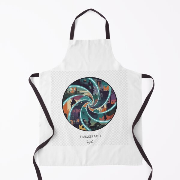 Item preview, Timeless Path Time Travel Spiral Sticker | Cyberpunk Urban Vortex Art designed and sold by mdj96.