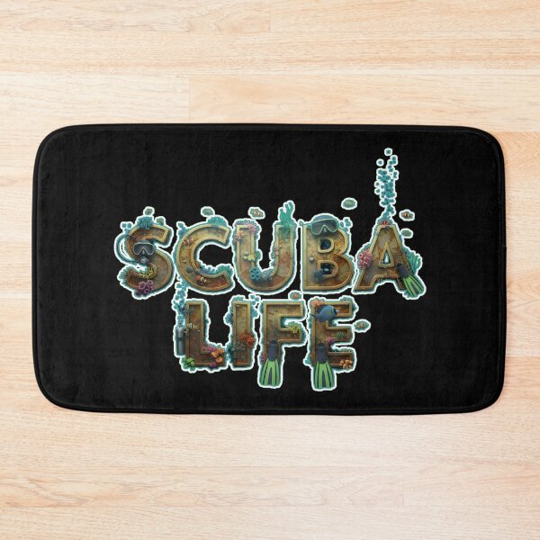 Item preview, SCUBA LIFE scuba diving scuba diver ocean exploration professional or amateur diver protect our seas  designed and sold by Jt41.