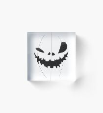 Halloween Fratze Acrylblock