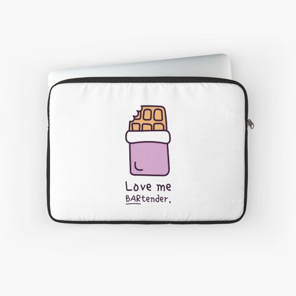 Item preview, Love Me Bartender Chocolate Bar Pun Anti Valentine designed and sold by Thonregurnume.
