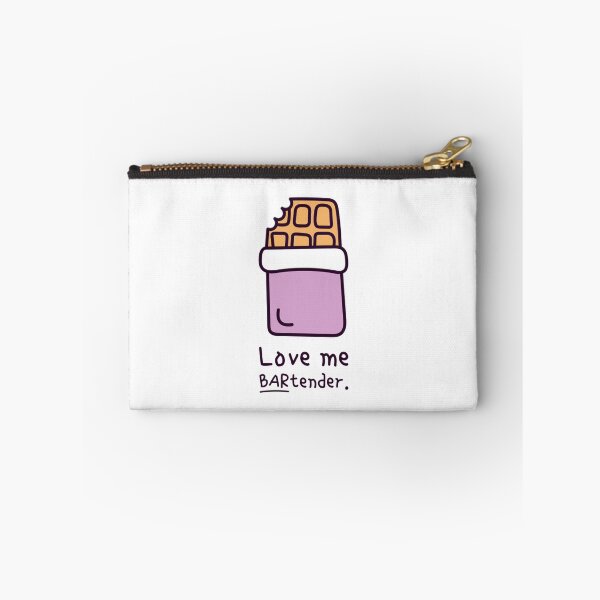 Item preview, Love Me Bartender Chocolate Bar Pun Anti Valentine designed and sold by Thonregurnume.