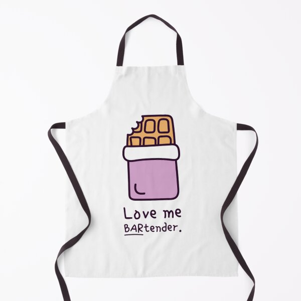 Item preview, Love Me Bartender Chocolate Bar Pun Anti Valentine designed and sold by Thonregurnume.
