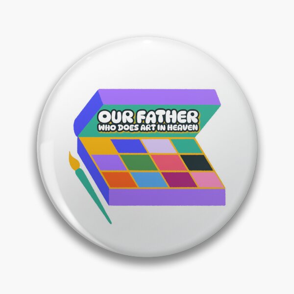 Item preview, TBY || Our Father Who Does Art In Heaven - Paint Box/Brush designed and sold by GenYMediaMerch.