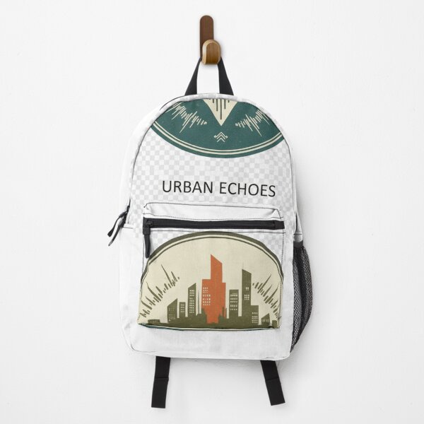 Item preview, Urban Echoes Retro City Sound-wave Badge Sticker | Vintage Urban Emblem designed and sold by mdj96.