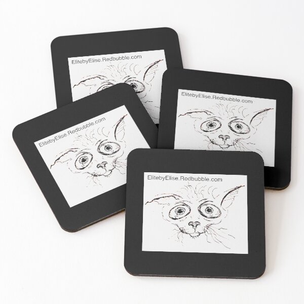 Item preview, Cartoon Cat Face by ElitebyElise designed and sold by ElitebyElise.