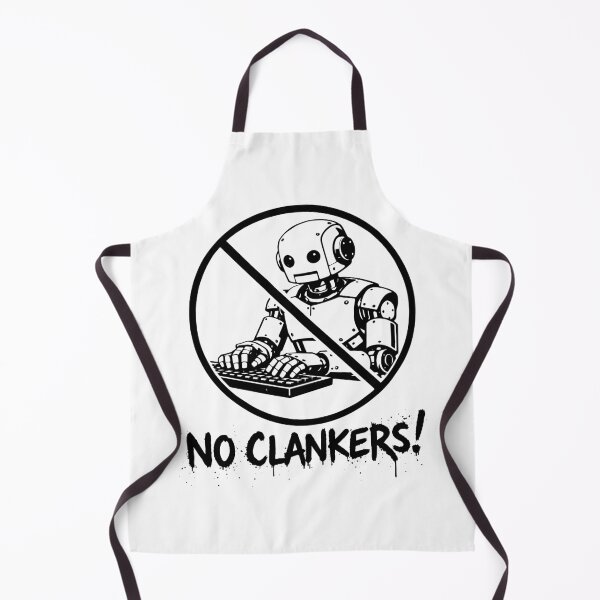 Item preview, No Clankers Keyboard Blakc designed and sold by hunting4designs.