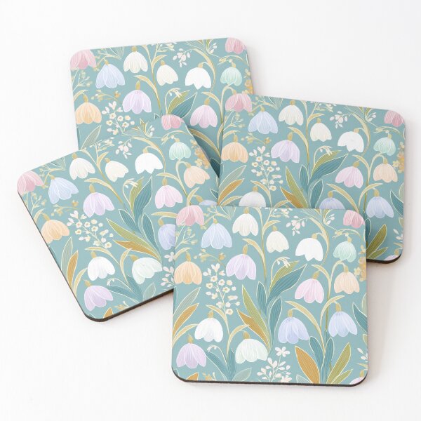Item preview,  Snowdrop Flower Pattern – Delicate Floral Seamless Design designed and sold by BobaBunny76.