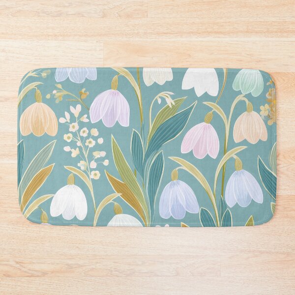 Item preview,  Snowdrop Flower Pattern – Delicate Floral Seamless Design designed and sold by BobaBunny76.