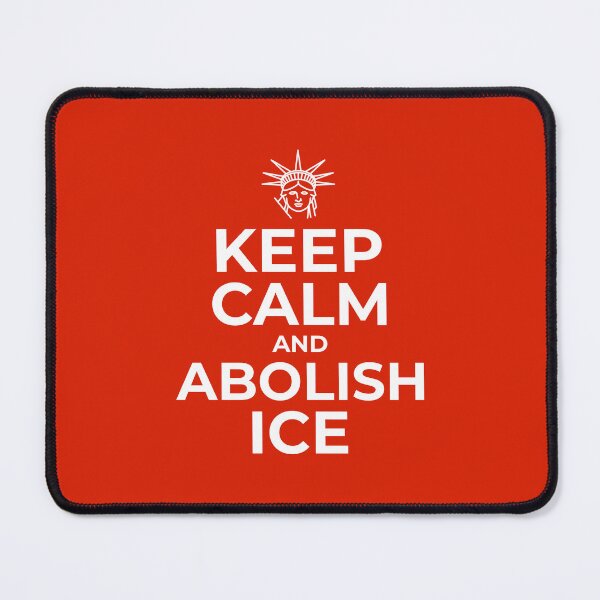 Item preview, Keep Calm and Abolish Ice designed and sold by Terry Bain.