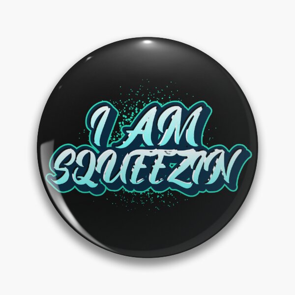 Item preview, SQUEEZIN Identity Logo — Blue Splash Edition designed and sold by SQUEEZIN.