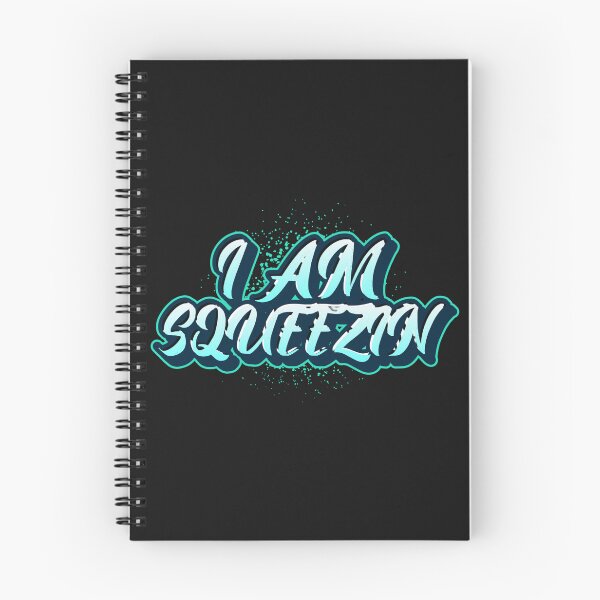 Item preview, SQUEEZIN Identity Logo — Blue Splash Edition designed and sold by SQUEEZIN.